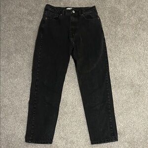 Zara Black High Waist Jeans